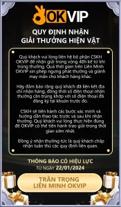 quy định nhận giải thưởng