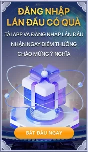 đăng nhập lần đầu có quà