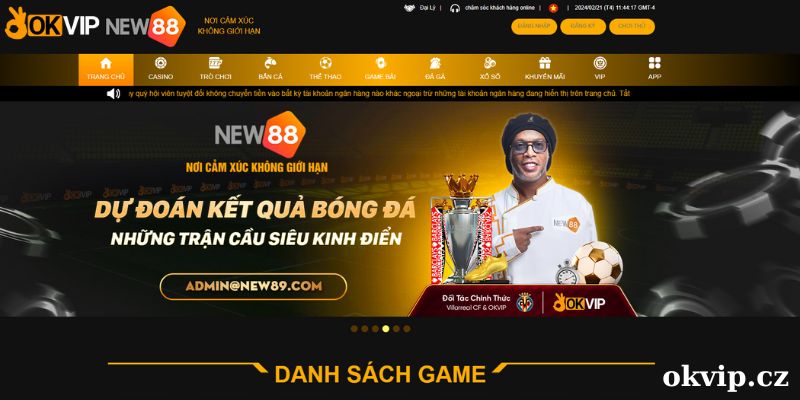 New88 hiện đang là một đối tác quan trọng của Okvip