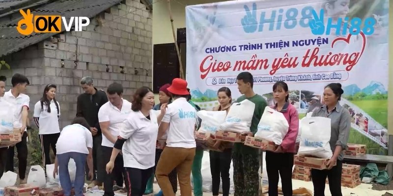 Ý nghĩa của chương trình Từ thiện OKVIP & Hi88 gieo mầm yêu thương