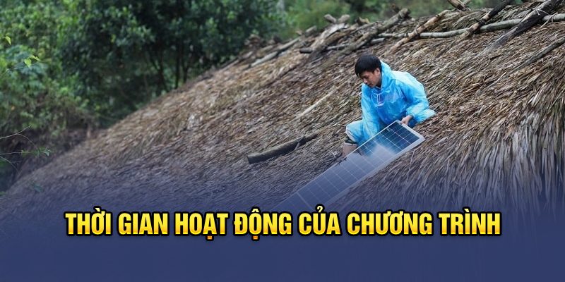 Thời gian hoạt động của chương trình